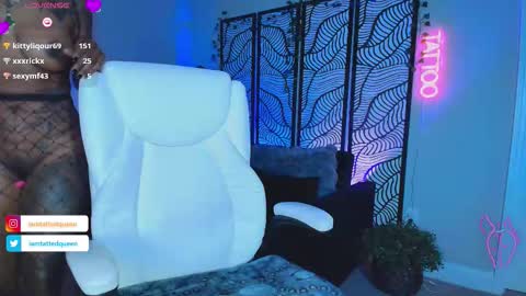 Snapshot of tatted_vixen chatting on October 2025 09:37:01 PM Tatted Queen online show from October 2025 09:37:01 PM