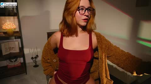 Snapshot of thegingerp chatting on January 2025 11:33:01 PM Streaming mostly at online show from January 2025 11:33:01 PM