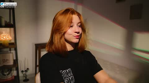 Snapshot of thegingerp chatting on February 2025 08:13:02 PM Streaming mostly at online show from February 2025 08:13:02 PM