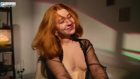 Snapshot of thegingerp chatting on February 2025 12:53:02 AM Streaming mostly at online show from February 2025 12:53:02 AM