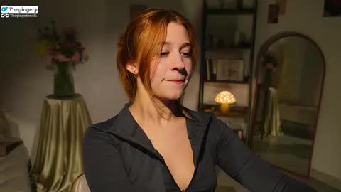 Snapshot of thegingerp chatting on February 2025 10:48:01 PM Streaming mostly at online show from February 2025 10:48:01 PM