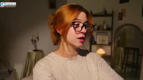 Snapshot of thegingerp chatting on March 2025 10:38:01 PM Streaming mostly at online show from March 2025 10:38:01 PM