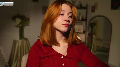 Snapshot of thegingerp chatting on March 2025 09:54:02 PM Streaming mostly at online show from March 2025 09:54:02 PM