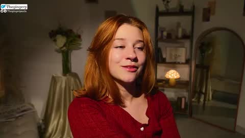 Snapshot of thegingerp chatting on March 2025 12:59:02 AM Streaming mostly at online show from March 2025 12:59:02 AM