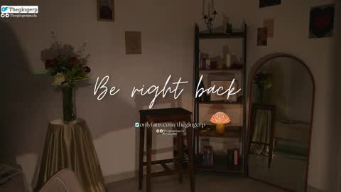 Snapshot of thegingerp chatting on March 2025 08:55:01 PM Streaming mostly at online show from March 2025 08:55:01 PM