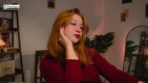 Snapshot of thegingerp chatting on December 2025 10:49:01 PM Streaming mostly at online show from December 2025 10:49:01 PM