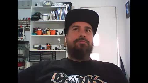 Snapshot of theozbeardguy chatting on January 2025 01:08:01 AM aussiebeard online show from January 2025 01:08:01 AM