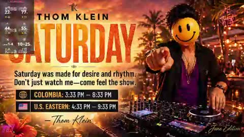 Thom Klein online show from June 2026 07:01:02 PM