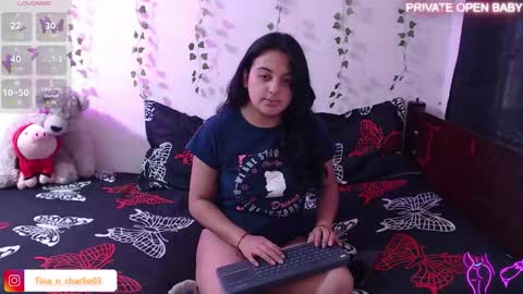 Snapshot of tina_n_charlie chatting on November 2025 12:27:01 PM Tina N Charlie online show from November 2025 12:27:01 PM