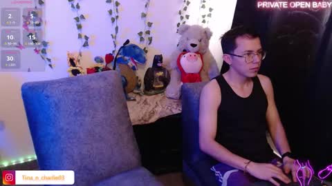 Snapshot of tina_n_charlie chatting on November 2025 01:11:01 PM Tina N Charlie online show from November 2025 01:11:01 PM