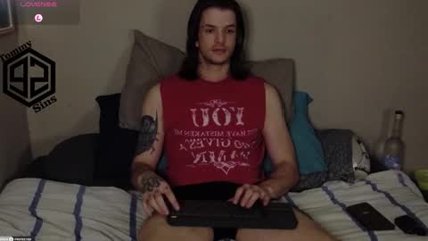 Tommy Sins online show from October 2025 09:38:02 PM