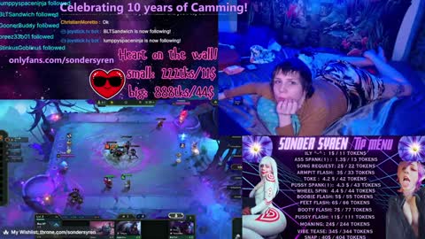 Snapshot of tricky_nymph chatting on March 2026 11:23:01 AM Cassie online show from March 2026 11:23:01 AM