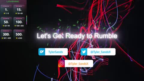 Tyler Sands online show from December 2025 12:55:01 PM