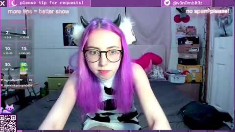 Snapshot of v3n0mb1t3z chatting on February 2025 04:25:01 AM kermit online show from February 2025 04:25:01 AM