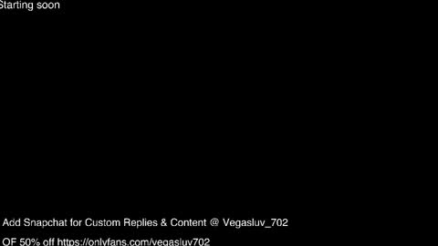 Snapshot of vegasluv702 chatting on February 2025 11:31:01 AM Vegas Love online show from February 2025 11:31:01 AM