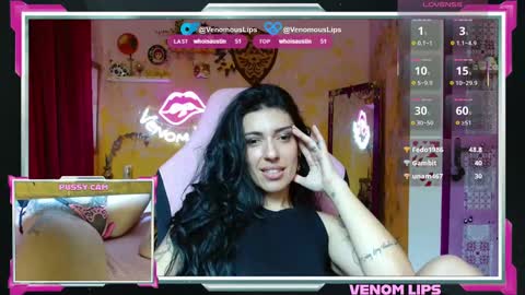 Snapshot of venomouslips chatting on October 2025 02:39:02 PM VenomLips online show from October 2025 02:39:02 PM