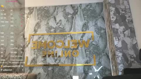 VICTORIA online show from September 2025 01:03:01 PM