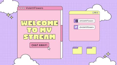 Violet Flowers online show from April 2026 08:06:02 PM