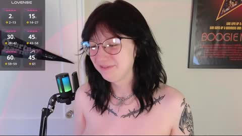 Snapshot of violetwinter666 chatting on December 2024 03:24:02 PM Violet Winter  indie sleaze goth girl next door online show from December 2024 03:24:02 PM