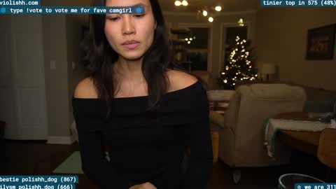 Snapshot of violishh chatting on December 2024 11:08:01 PM follow me on twitter violishh and ig violishh  online show from December 2024 11:08:01 PM