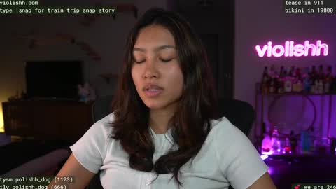 Snapshot of violishh chatting on March 2025 07:19:02 AM follow me on twitter violishh and ig violishh  online show from March 2025 07:19:02 AM