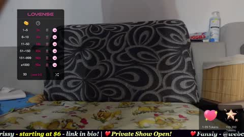 Snapshot of webchrissy chatting on January 2025 10:01:01 PM Chrissy online show from January 2025 10:01:01 PM