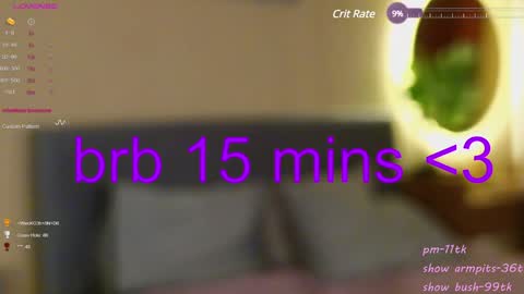 Rebecy online show from January 2025 05:42:02 PM