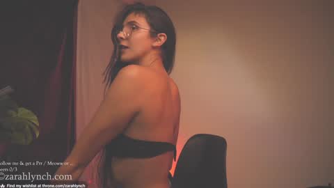 Snapshot of zarahlynch chatting on January 2025 11:16:02 PM Miss Lynch   Next show  2911 online show from January 2025 11:16:02 PM