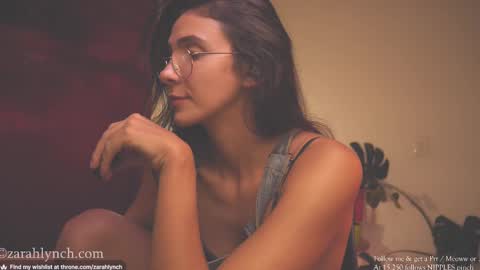 Snapshot of zarahlynch chatting on February 2025 10:53:02 PM Miss Lynch   Next show  2911 online show from February 2025 10:53:02 PM