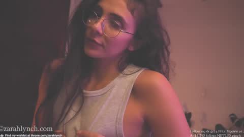 Snapshot of zarahlynch chatting on March 2025 12:39:02 AM Miss Lynch   Next show  2911 online show from March 2025 12:39:02 AM