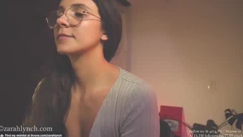 Snapshot of zarahlynch chatting on March 2025 02:34:01 AM Miss Lynch   Next show  2911 online show from March 2025 02:34:01 AM