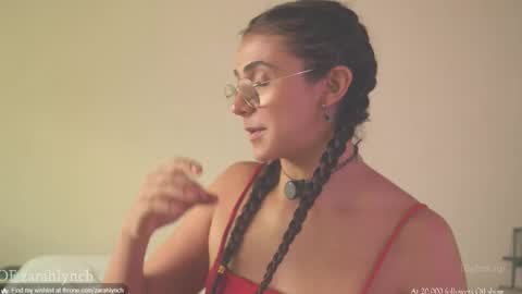 Snapshot of zarahlynch chatting on September 2025 08:35:01 PM Miss Lynch   Next show  2911 online show from September 2025 08:35:01 PM