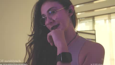 Snapshot of zarahlynch chatting on October 2025 09:08:02 PM Miss Lynch   Next show  2911 online show from October 2025 09:08:02 PM