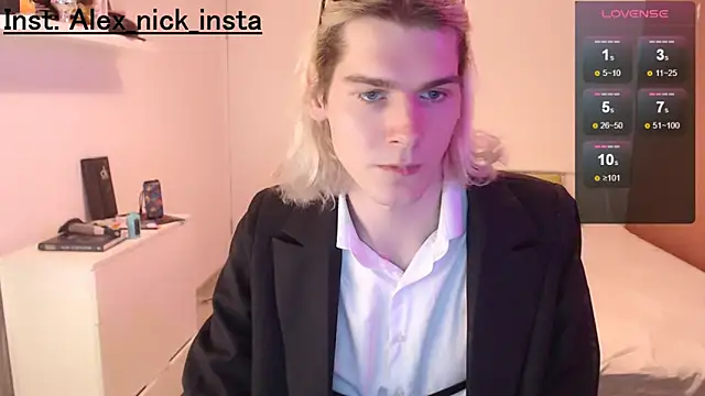 Snapshot of Alex_Nick_ chatting on February 2025 08:03:01 PM Alex Nick online show from February 2025 08:03:01 PM