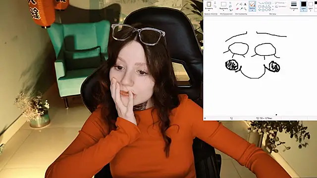 VeliraBraitberg online show from February 2025 11:13:02 AM