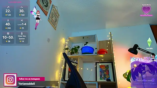 Snapshot of Yeriawaddell_ chatting on February 2025 03:29:02 AM Yeriawaddell online show from February 2025 03:29:02 AM