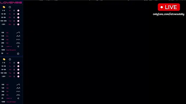 AteneaDolly online show from December 2025 12:52:02 AM