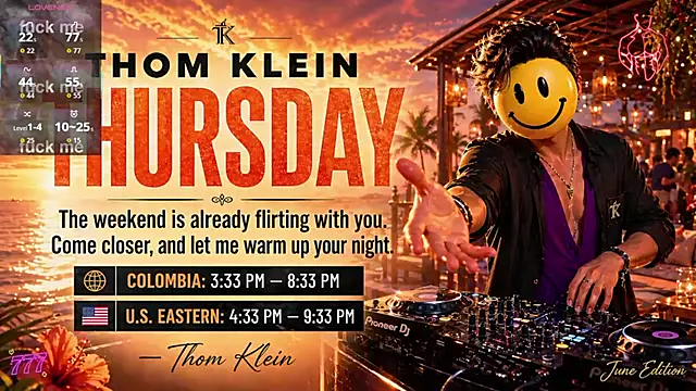 thomklein online show from June 2026 08:40:01 PM