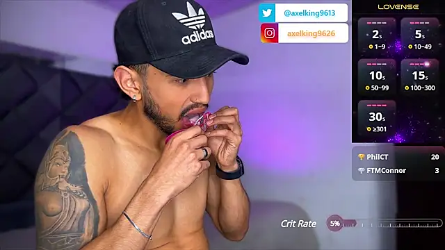 AxelKing1326 online show from January 2025 12:49:01 AM