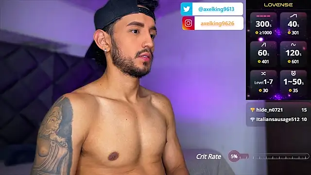 AxelKing1326 online show from March 2025 01:13:01 AM