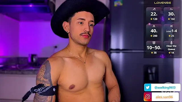 AxelKing1326 online show from January 2026 09:51:02 PM