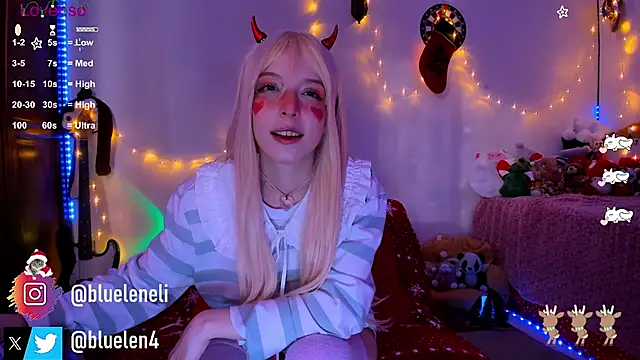 Snapshot of bluelen chatting on December 2024 12:12:02 PM bluelen online show from December 2024 12:12:02 PM