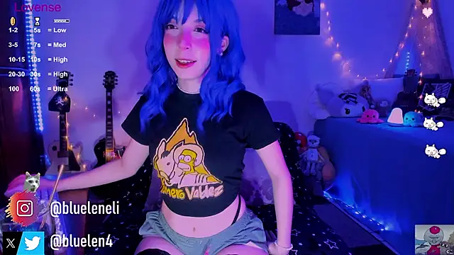 Snapshot of bluelen chatting on February 2025 08:29:01 AM bluelen online show from February 2025 08:29:01 AM