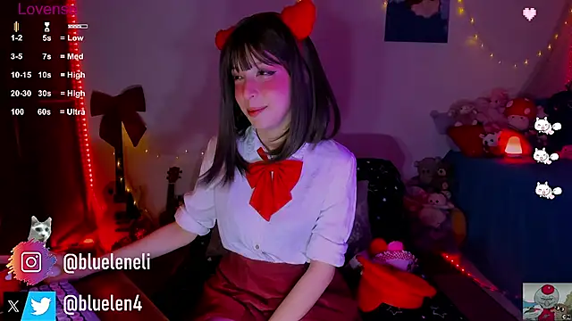 Snapshot of bluelen chatting on February 2025 08:10:02 AM bluelen online show from February 2025 08:10:02 AM