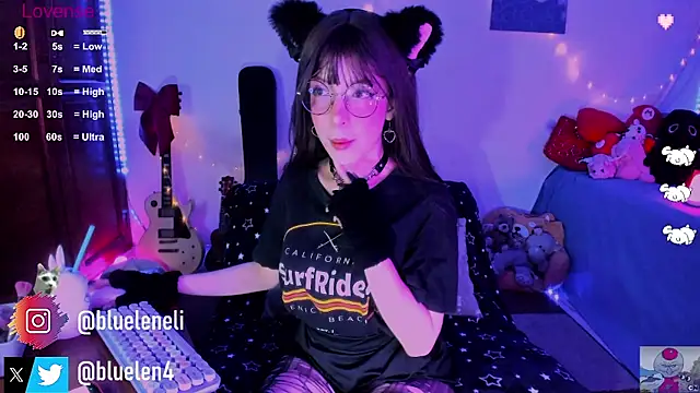 Snapshot of bluelen chatting on March 2025 08:34:01 AM bluelen online show from March 2025 08:34:01 AM