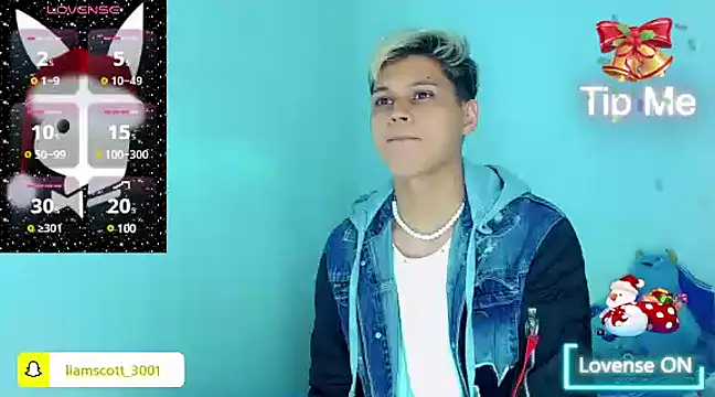 Liamscott  online show from December 2024 03:05:02 AM