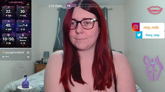 Fiery rexy online show from January 2025 09:40:01 PM