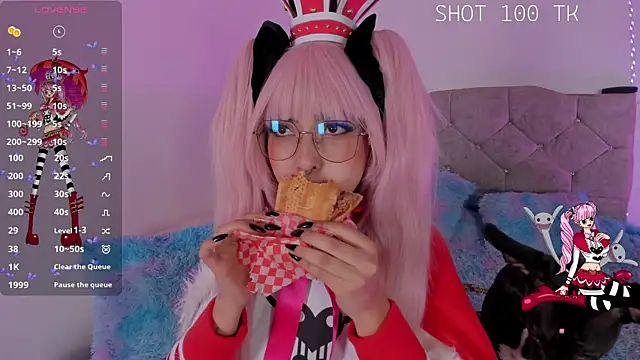 arysUwU online show from November 2025 02:02:02 AM