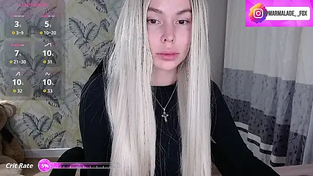 Snapshot of Marmalade_Fox chatting on November 2025 04:29:01 PM Marmalade Fox online show from November 2025 04:29:01 PM