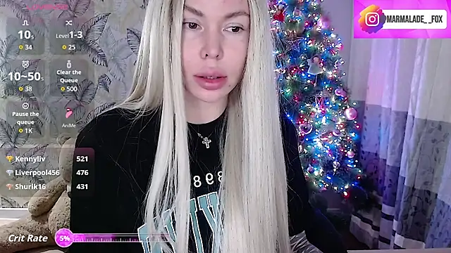 Snapshot of Marmalade_Fox chatting on December 2025 04:57:02 PM Marmalade Fox online show from December 2025 04:57:02 PM